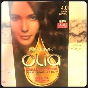Dark brown Olia permanent hair colors